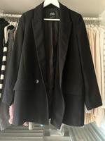 Zara Blazer Longblazer Oversize M Schwarz Rostock - Lütten Klein Vorschau