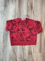 Zara Sweatshirt Pullover Rot Glückskatze Gr. 92 Nordrhein-Westfalen - Alfter Vorschau