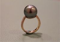 Schoeffel Tahitiperle Ring 750er Gold+48 Brill. 0,30 ct NEU -50% Nordrhein-Westfalen - Hiddenhausen Vorschau