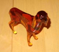 wunderschöner braunere Hund aus Glas Höhe ca 9 cm Kr. München - Neubiberg Vorschau