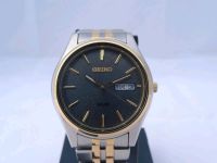 Seiko Solar SNE042 Edelstahl Armbanduhr mit Goldauflage - WIE NEU Brandenburg - Frankfurt (Oder) Vorschau