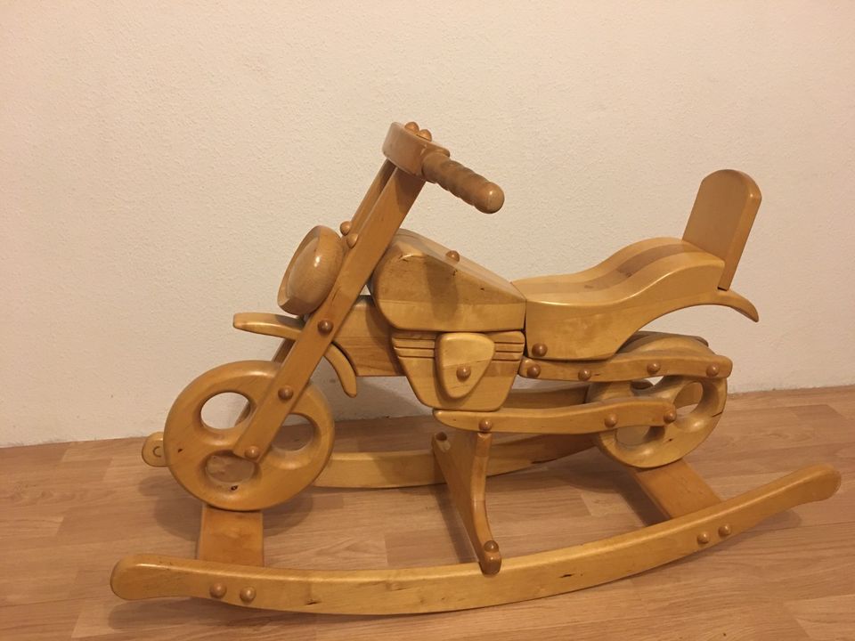 Schaukelmotorrad Schaukelpferd Motorrad Holz in Köln