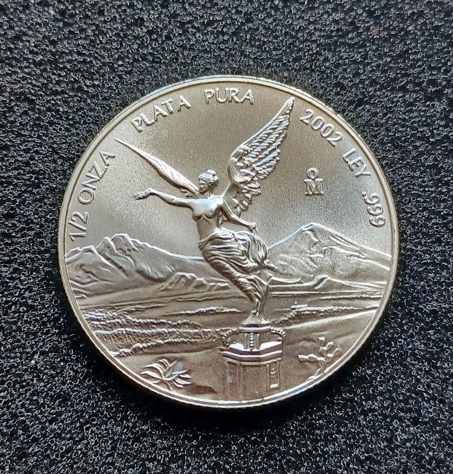 1/2 Oz 999 Silber Mexiko 2002 in München