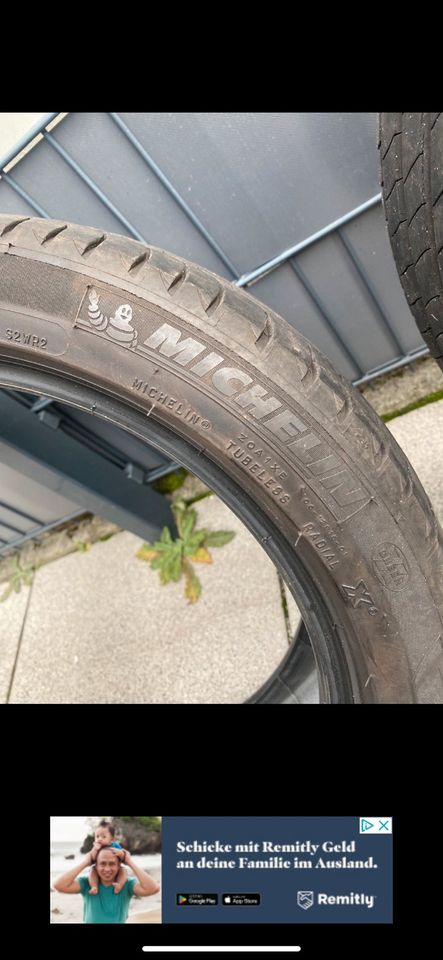 4 x Sommerreifen / Autoreifen MICHELIN 195/45 R16 84V in Rheinstetten