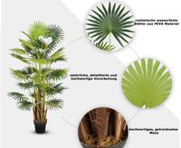 Kunstpalme Areca mit 41 Fächerpalmwedel Höhe 160cm #82509151B Bayern - Jettenbach Vorschau