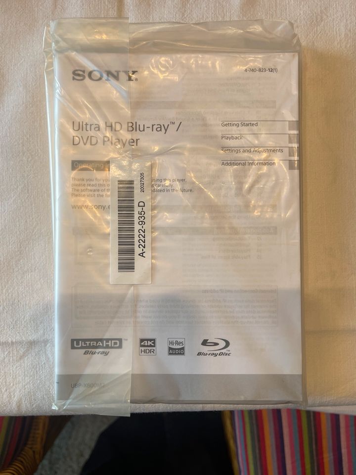SONY UBP-X800M2 4K Ultra HD Blu-ray Player in Berlin