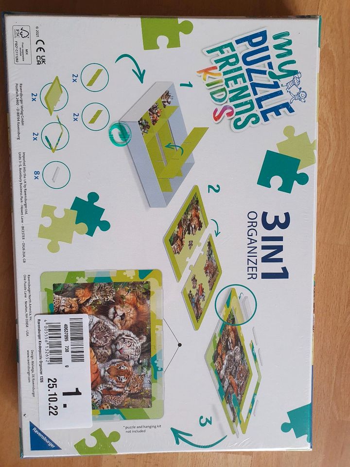 My puzzle friends kids 3 in 1 organizer ovp ravensburger in Donauwörth