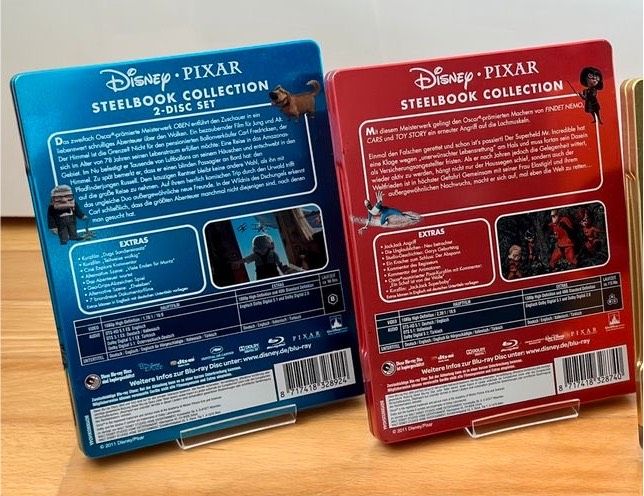 Disney Pixar Collection | 2 Blu-ray Steelbooks | DE | OOP in Neuss