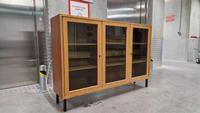 Dänisches Teak Highboard 60er Beleuchtung Schrank Vitrine Kommode Berlin - Köpenick Vorschau