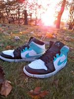 Schnäppchen Nike Air Jordan 1 Mid  Basketball Schuhe Sachsen - Freiberg Vorschau
