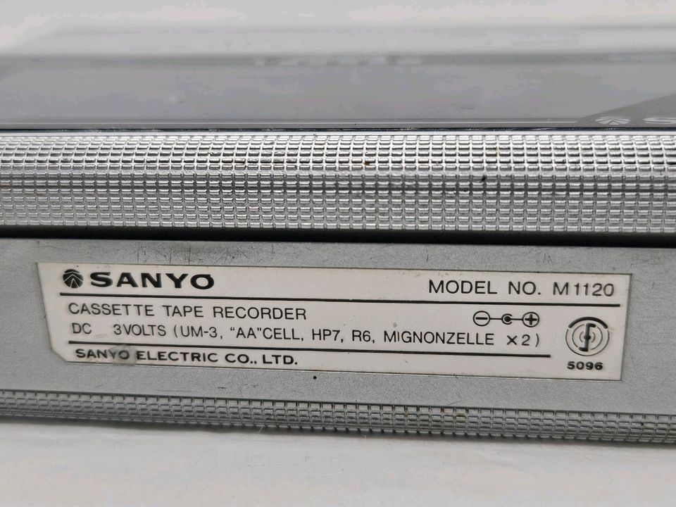 Sanyo M 1120 Walkman Kassettenspieler. Voll funktionsfähig. in Wiesbaden