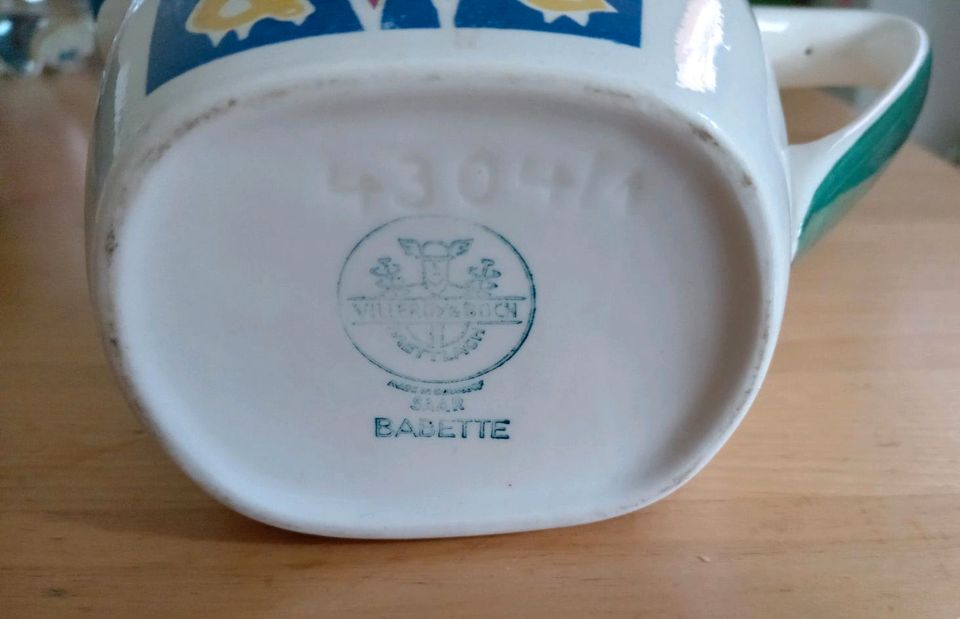 Villeroy & Boch Babette Kanne/Krug Hahn Henne mid century in Duisburg