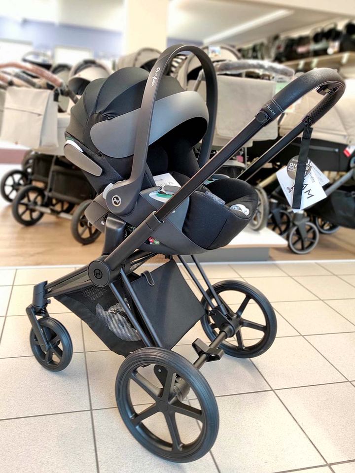 Cybex Priam Kinderwagen Deep Black matt schwarz vorrätig in Querfurt