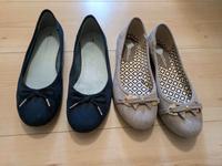 Ballerina Schuh 2 Paar Größe 39 neu Sachsen - Freiberg Vorschau