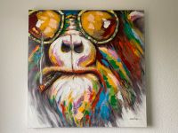 Bild Gemälde Affe, Acryl 90x90cm Original Haley Niedersachsen - Seevetal Vorschau
