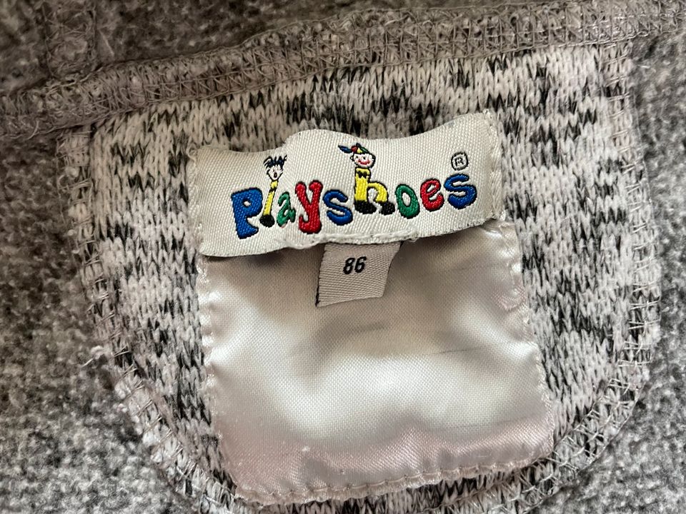 Kinder Strickanzug, grau, Gr. 86, Playshoes in Möhrendorf