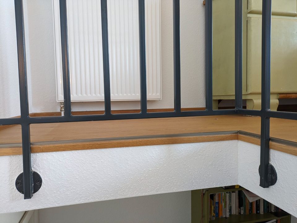 Treppengeländer in L-Form mit Buchenhandlauf NP 3000 € in Freising