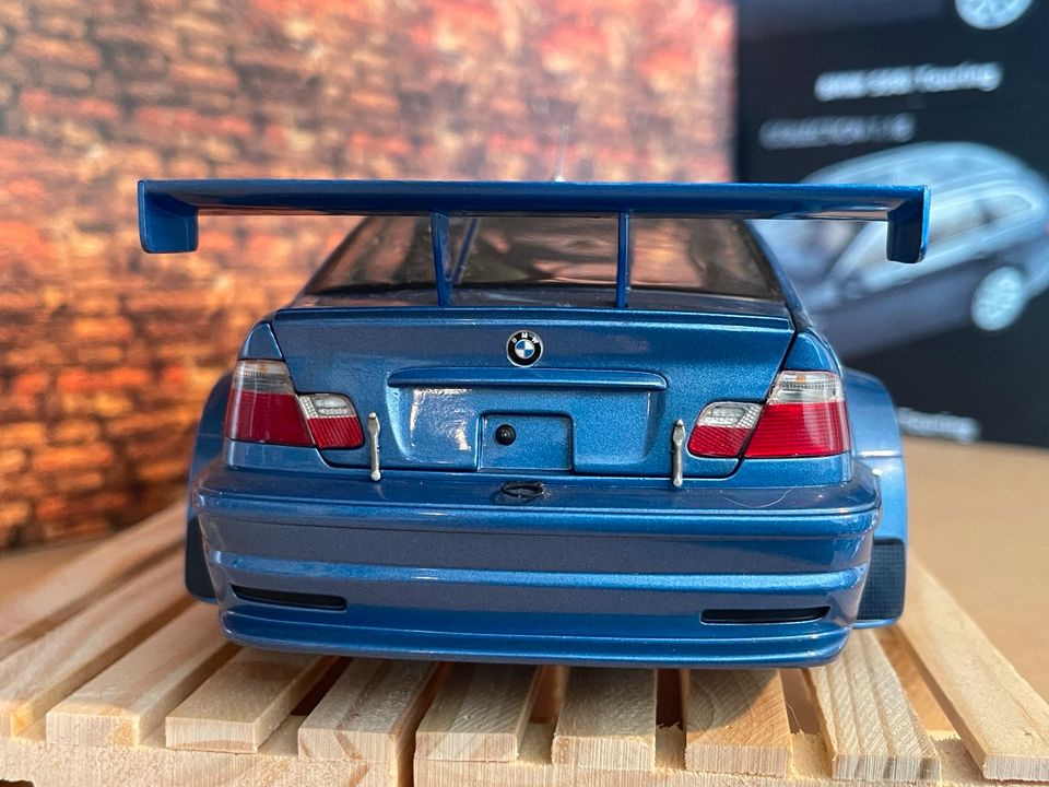 BMW E46 GTR 1:18 Estorilblau Minichamps in Zeitz