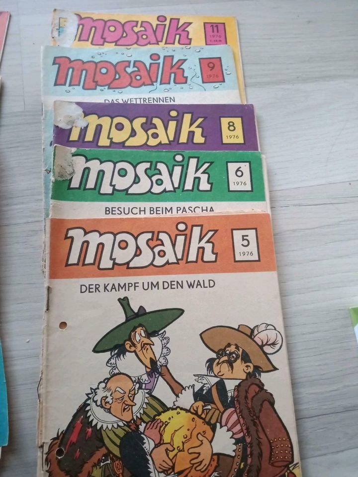 Mosaik Abrafaxe DDR Comics Sammlung in Seebach
