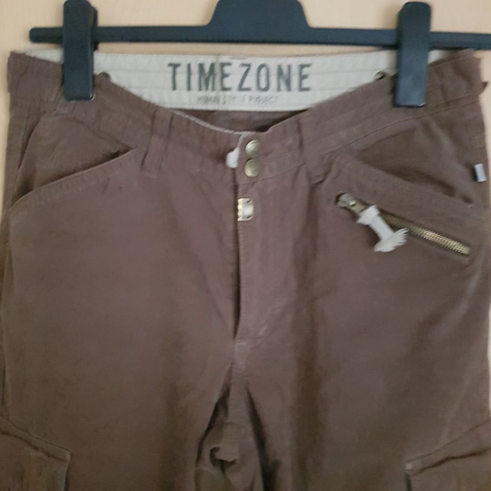 Hose Timezone, braun, vintage Größe 31 in Wiesentheid