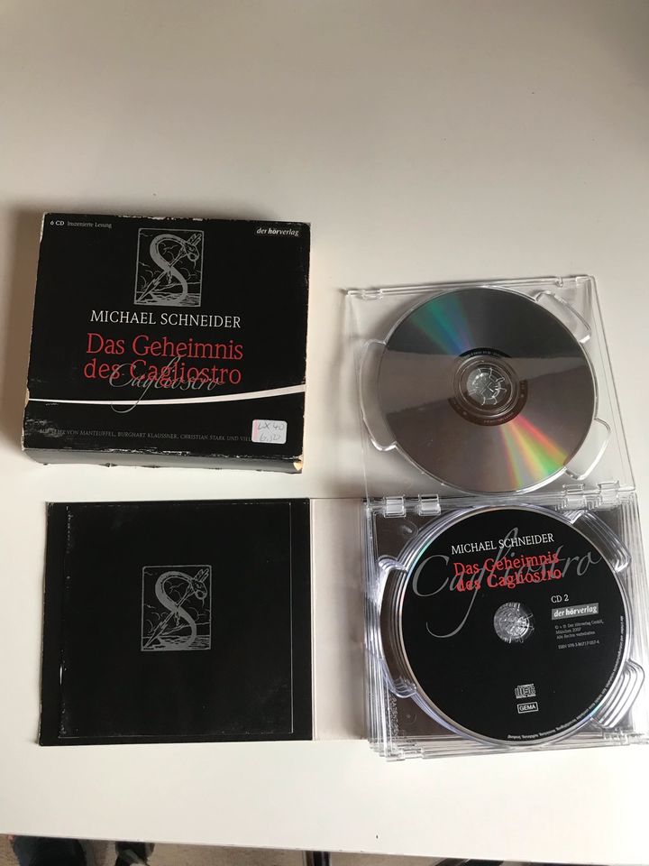 Hörbuch CD Das Geheimnis des Cagliostro in Ammersbek