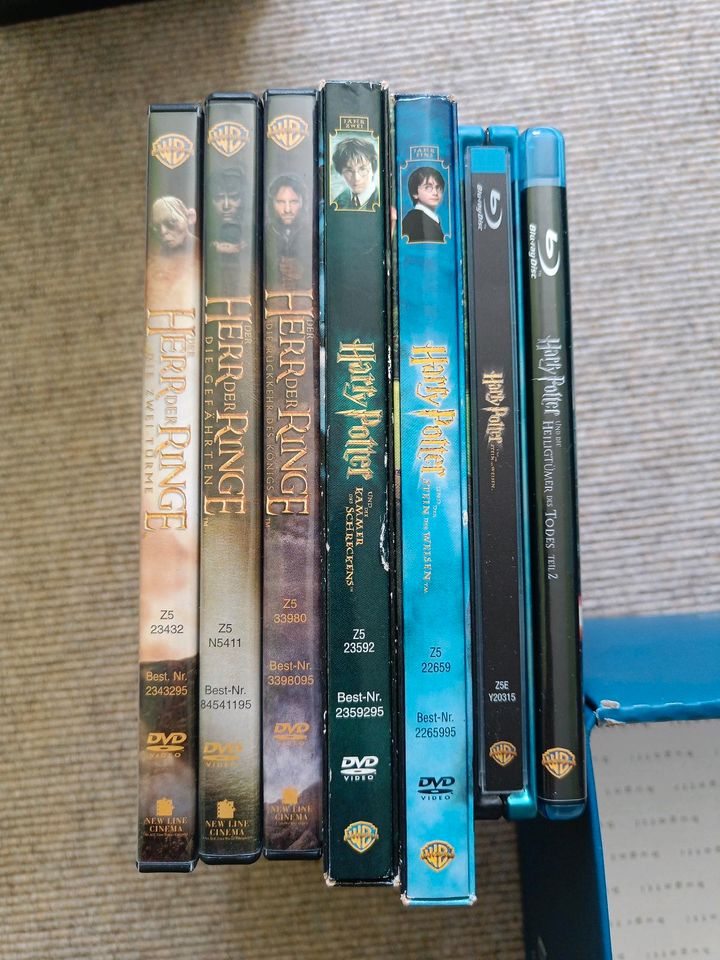 DVDs/ Blue Rays Harry Potter und Herr der Ringe in Verden