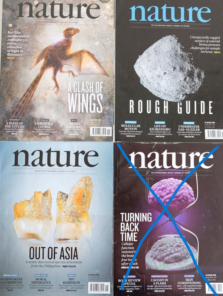 Nature * 41x * The international journal of science * gebraucht in Norderstedt