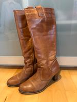 Lederstiefel Cognac braun Gr. 38 Görtz Hamburg-Mitte - Hamburg Hammerbrook Vorschau