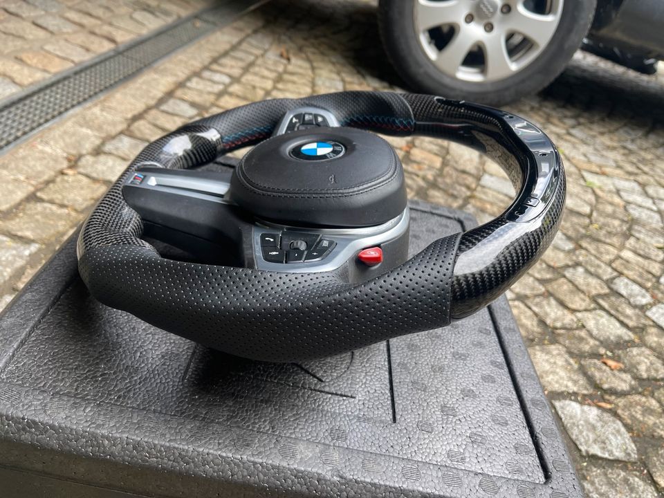 BMW Carbon Lenkrad Schaltblitz Obd F90 G30 G20 in Icking