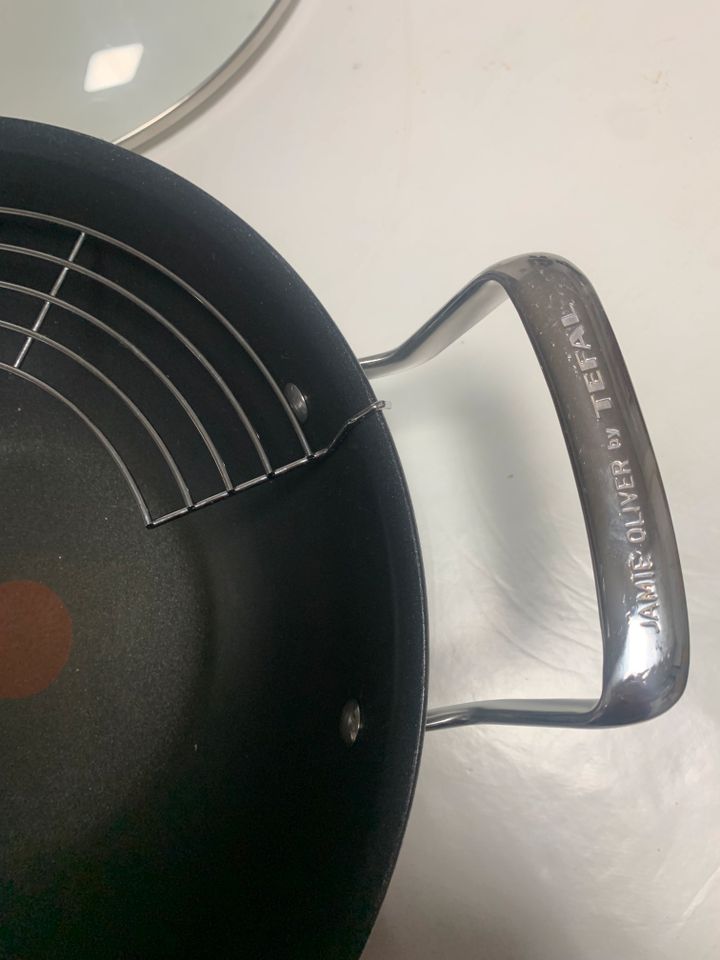 Wok von Tefal Jamie Oliver Wokpfanne 33 cm antihaftbeschichtet in Gaimersheim