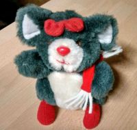 Stofftier Maus Kuscheltier Mäuschen mit rotem Schal • BtBj Baden-Württemberg - Neudenau  Vorschau