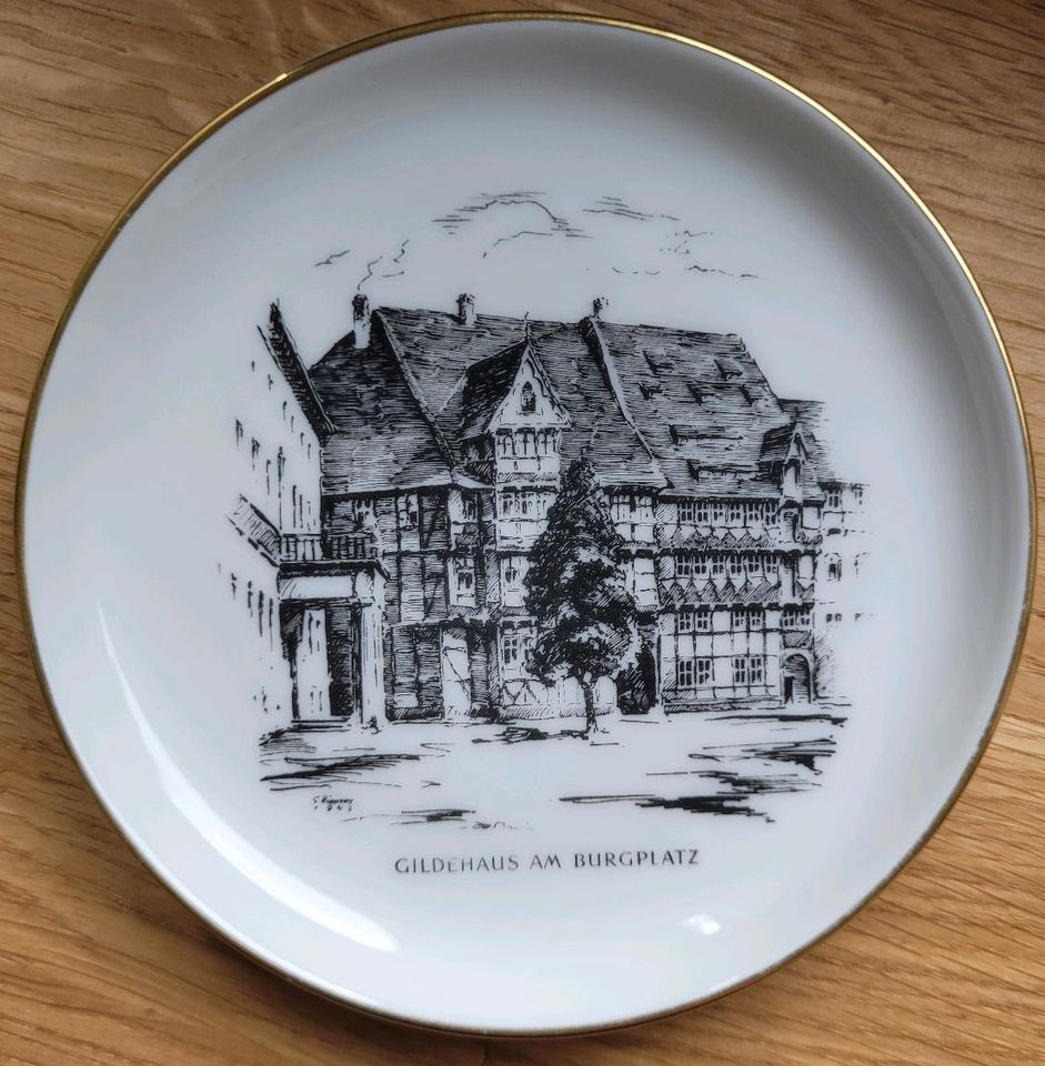 Sammelteller Rosenthal Voigtländer Motive Braunschweig Stuttgart in Bremen