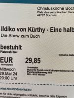 2 Karten Ildikó von Kürthy- Eine halbe Ewigkeit  29.05.24 Bochum - Bochum-Nord Vorschau