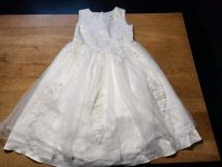 Brautmädchenkleid Kommunionskleid Kleid weiß Mädchen Gr. 140 Bayern - Hohenpeißenberg Vorschau
