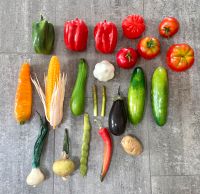 23 x verschiedenes Gemüse Kaufladen Küche wie echt Baden-Württemberg - Riedlingen Vorschau