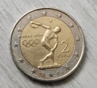 2 Euro Münze Athen Olympische Spiele Fehlprägung Hessen - Dreieich Vorschau