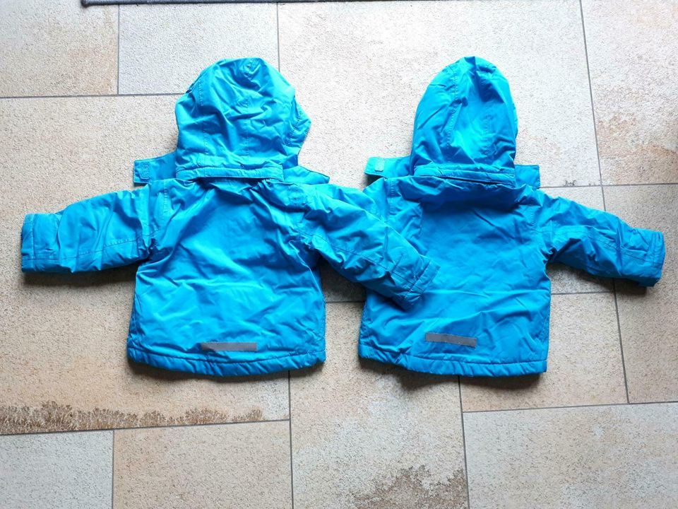 Winterjacke Zwillinge Größe 74/80 in Eichstätt