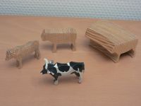 Seiffener Spielzeugtiere (Original-Bastelset aus Holz/3 Tiere) Nordrhein-Westfalen - Vettweiß Vorschau