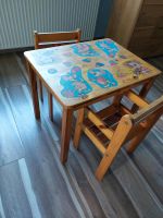 Kindersitzgruppe Tisch mit 2 Stühlen Niedersachsen - Wunstorf Vorschau