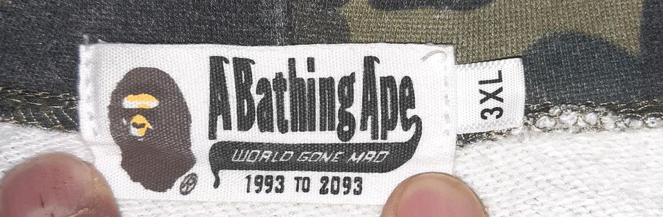 A Bathing Ape Kapuzenpulli Tarnmuster Shark in Heilbronn