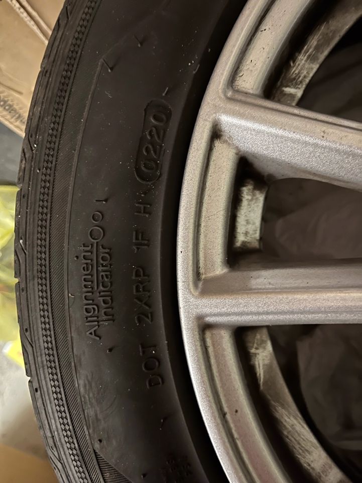 Sommerreifen + Felgen Hankook ventus prime 3 205/55R16 M+S in Karlsfeld