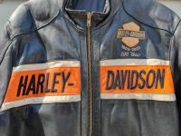 Harley Davidson Lederjacke Gr. XL 100 Years selten 100th Jubiläum Schleswig-Holstein - Wallsbüll Vorschau