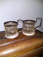 Antike russische Teeglashalter versilbert Konvolut Brandenburg - Senftenberg Vorschau