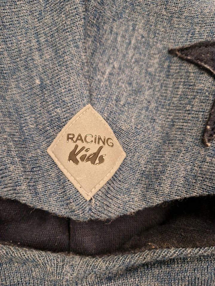 Racing Kids Größe S blau wie neu Wolle Winter Mütze Stern in Schwedeneck