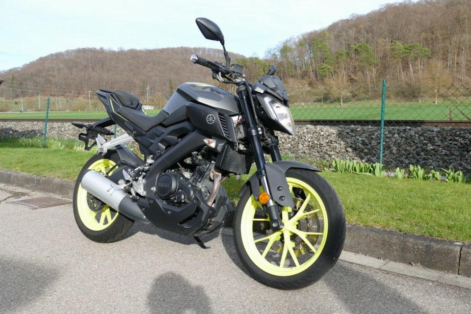 Yamaha MT 125 Top zustand Griffheizung in Schelklingen