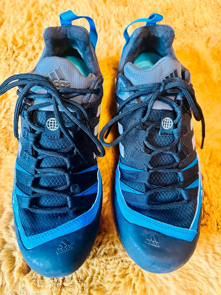 ☀️ Adidas Terrex Swift Solo 2 - blau - Gr. 42 ☀️ in Eschenlohe