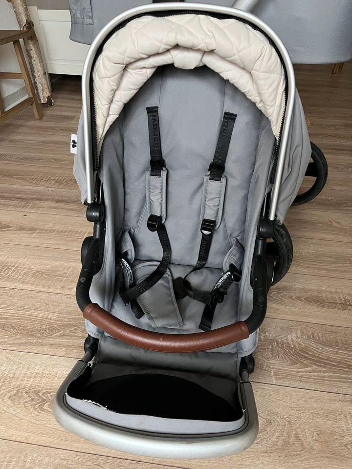 Kinderwagen Bonavi 2 in 1  Artic Grey grau ink. Zubehör,wie Joolz in Malsch