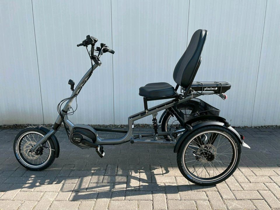 PFAU-TEC E-Bike Scoobo KS - Versehrtenrad Therapierad E-Dreirad in Bremerhaven