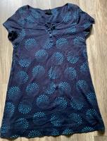 H&M BW Kleid Größe 44 Blau, kurze Arme, runder Ausschnitt Sachsen - Leisnig Vorschau