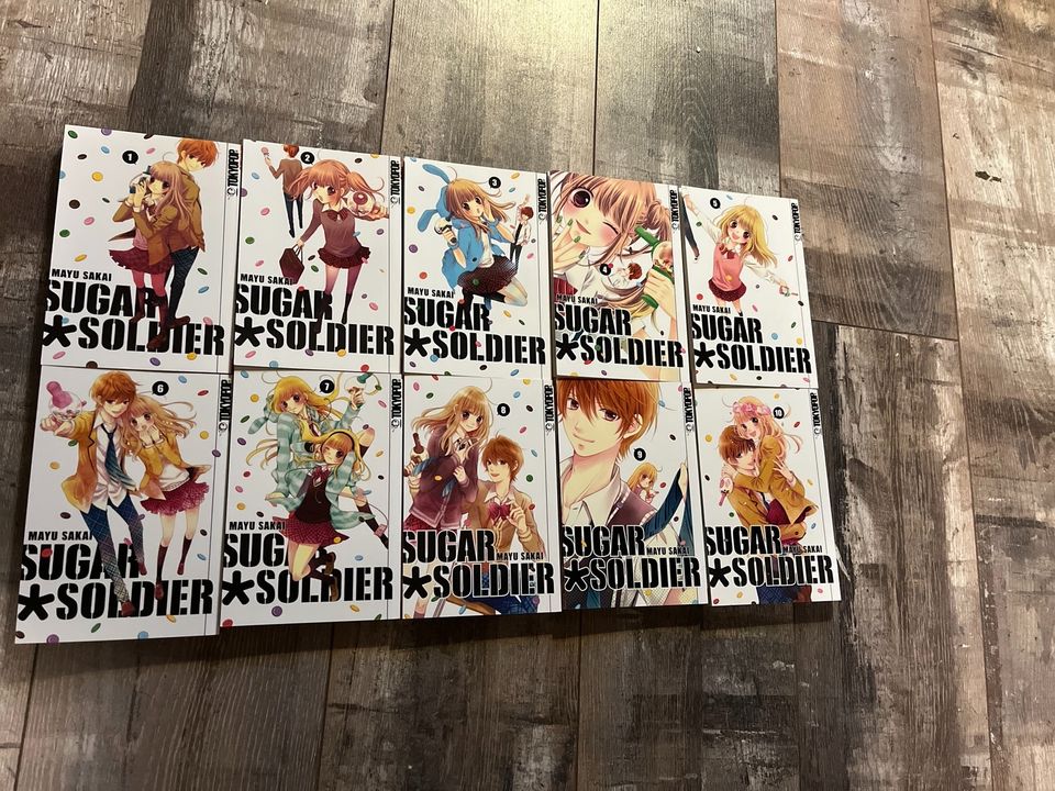 Sugar Soldier 1-10 komplett manga Sammlung in Blankenheim